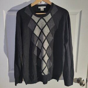 Geoffrey Beene Crew Neck Sweater-Men's‎ LG